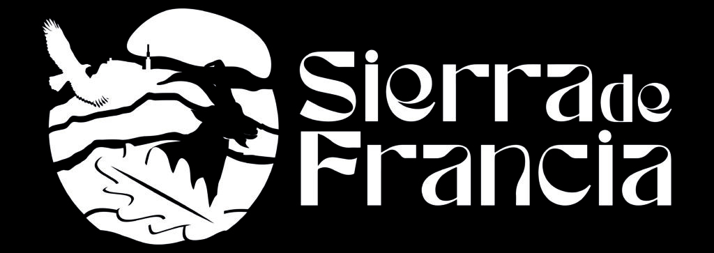 LOGOTIPO NEGATIVO SIERRA DE FRANCIA