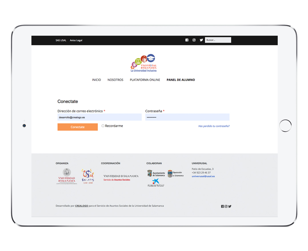 Plataforma de Formación UNIVERUSAL 2 edusiusal 03